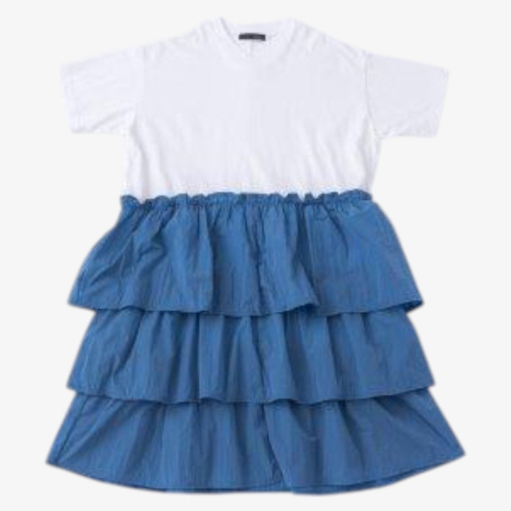 Ruffle Dress - Off White