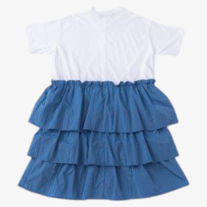 Ruffle Dress - Off White