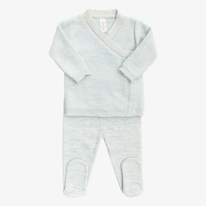 Kimono 3 Piece Set - Blue Marl