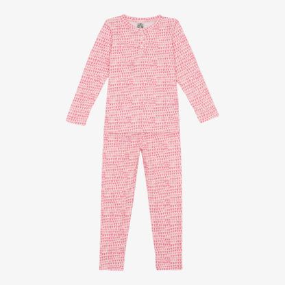 Printed Loungewear - Pink Heart