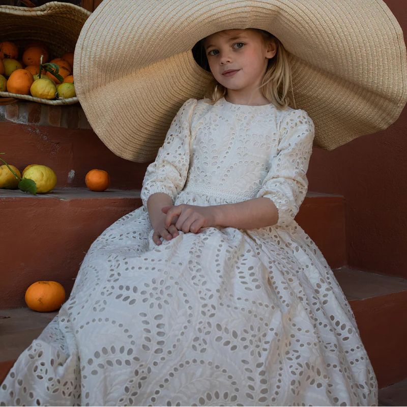 Lace Dress - Cream