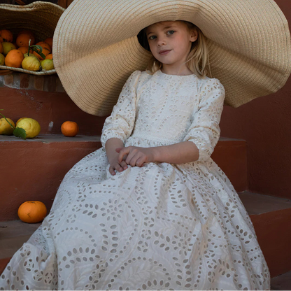 Lace Dress - Cream