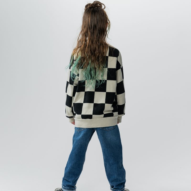 Checkmate Sweatshirt - Smokey Natural