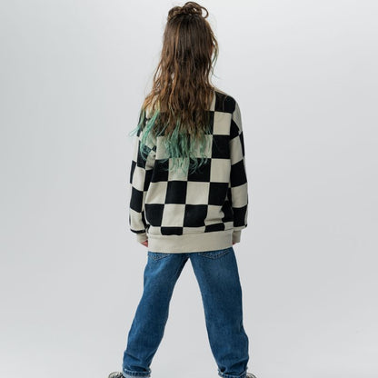 Checkmate Sweatshirt - Smokey Natural