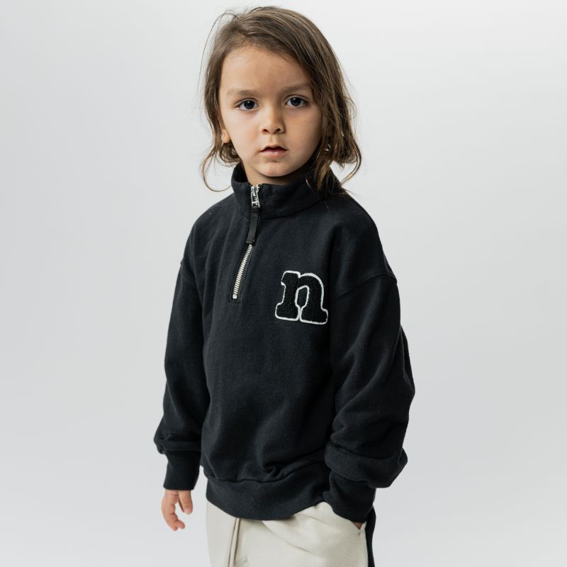 Zip Sweatshirt - Black