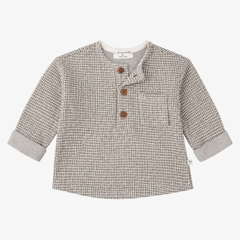 Nuoro Shirt - Dark Taupe