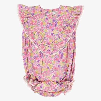 Lucy Bubble Romper - Purple