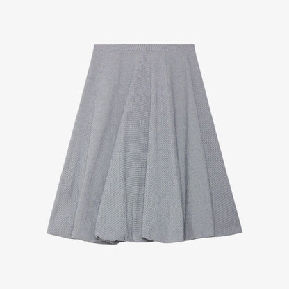 Textured Skirt - Grey
