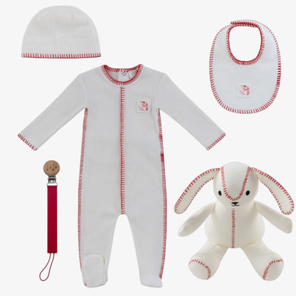 Toile Red Bunny Gift