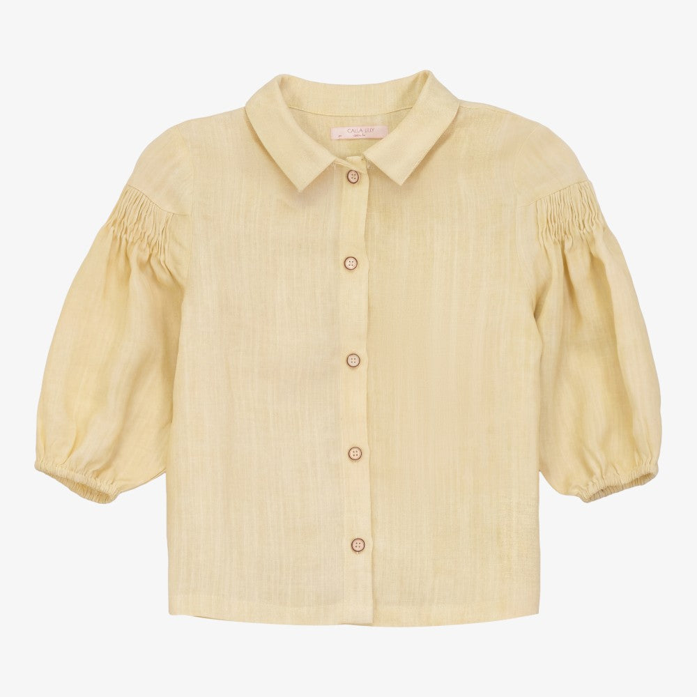 Collar Shirt - Yellow