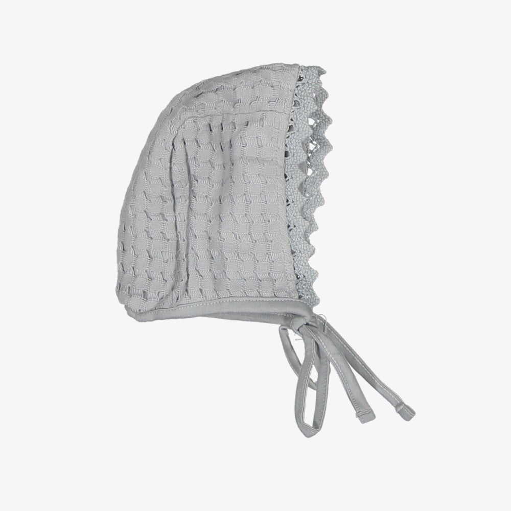Waffle Bonnet - Blue