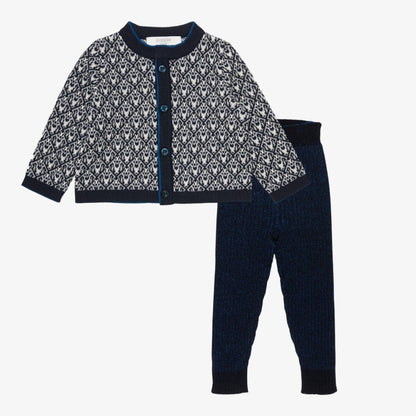 Neol Cardigan And Leggings - Blue