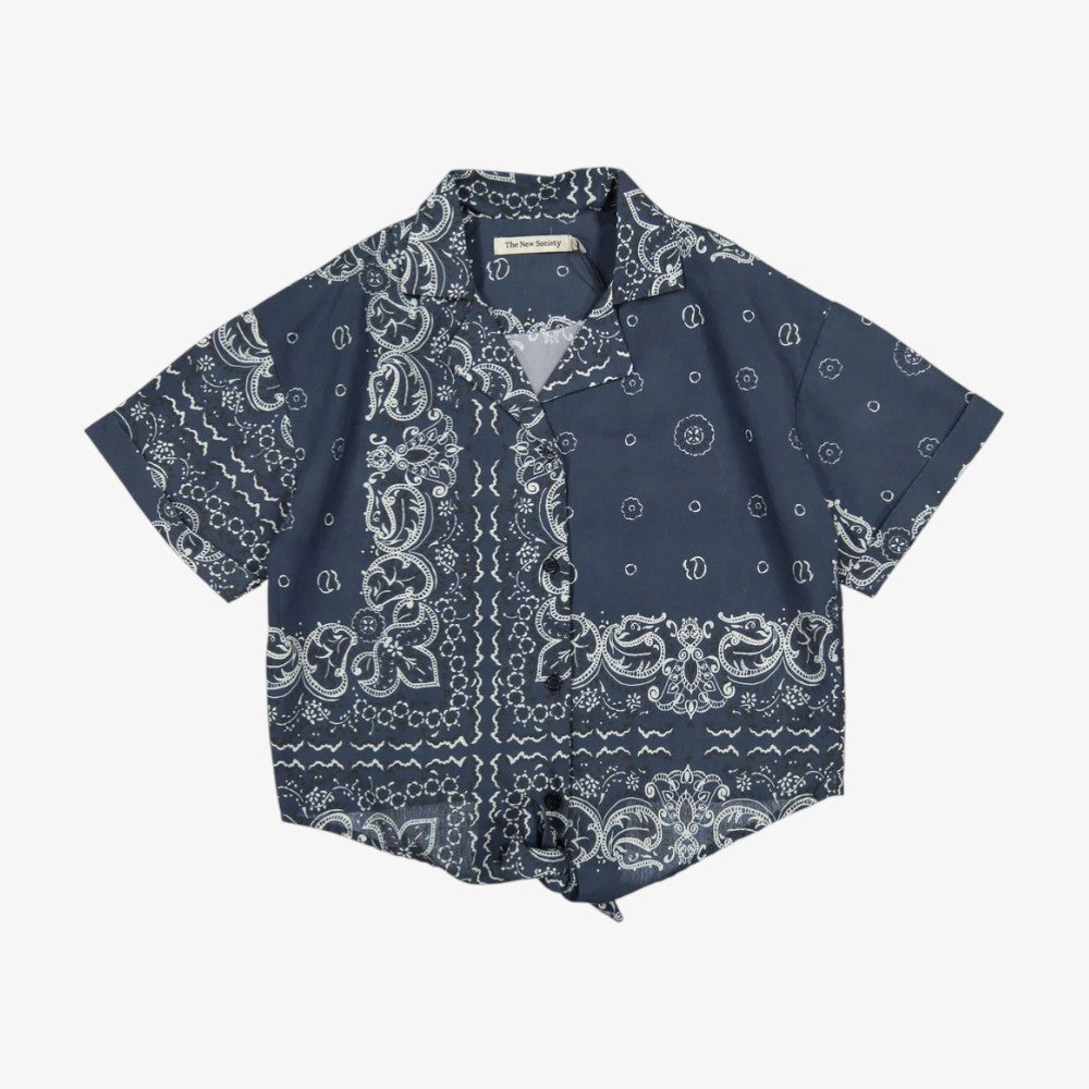 Waterlily Shirt - Midnight