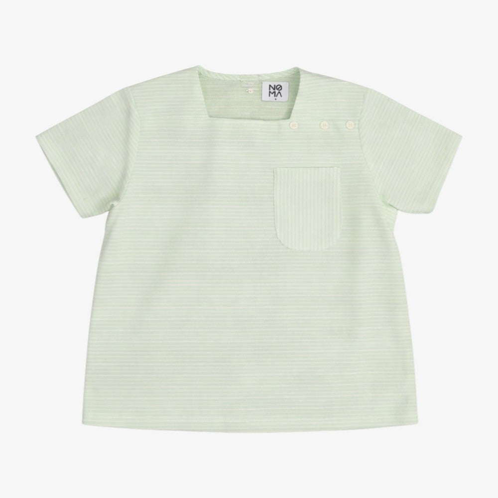 Square Neck Shirt - Mint