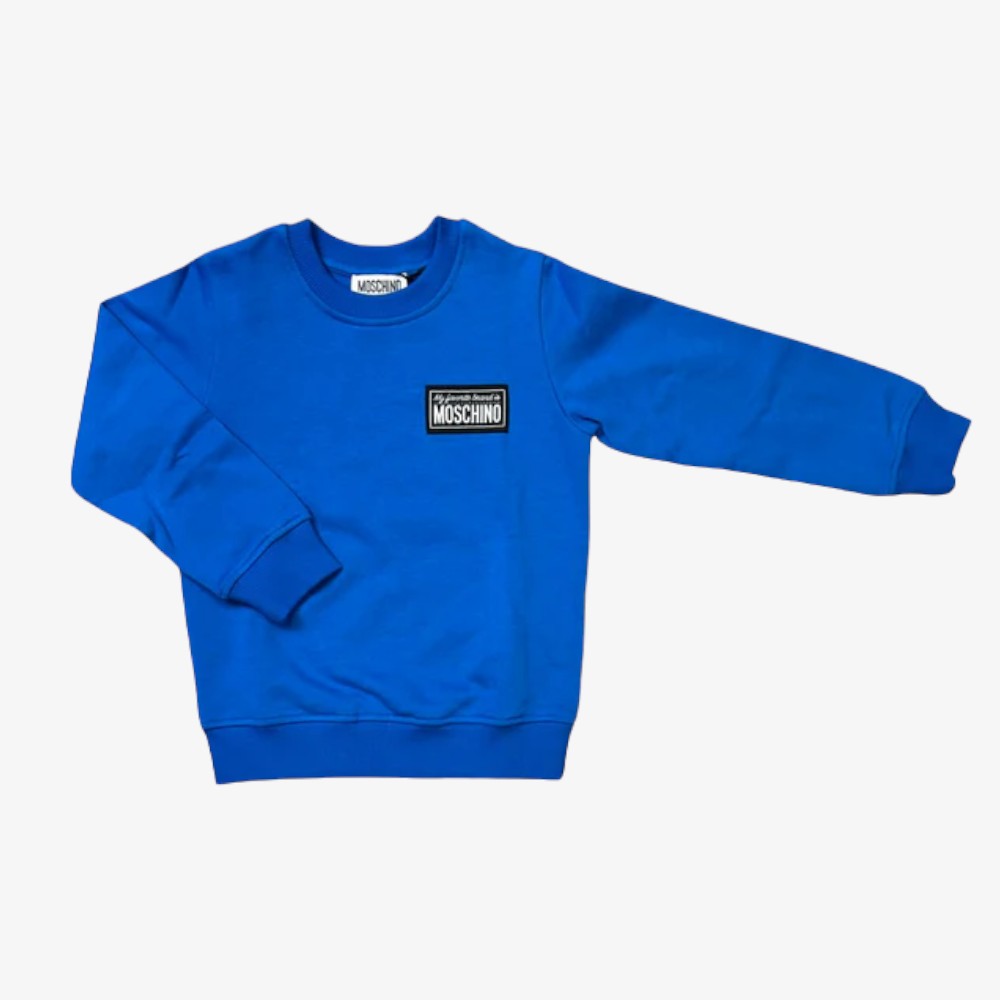 Logo Patch Sweatshirt - Sky Diver