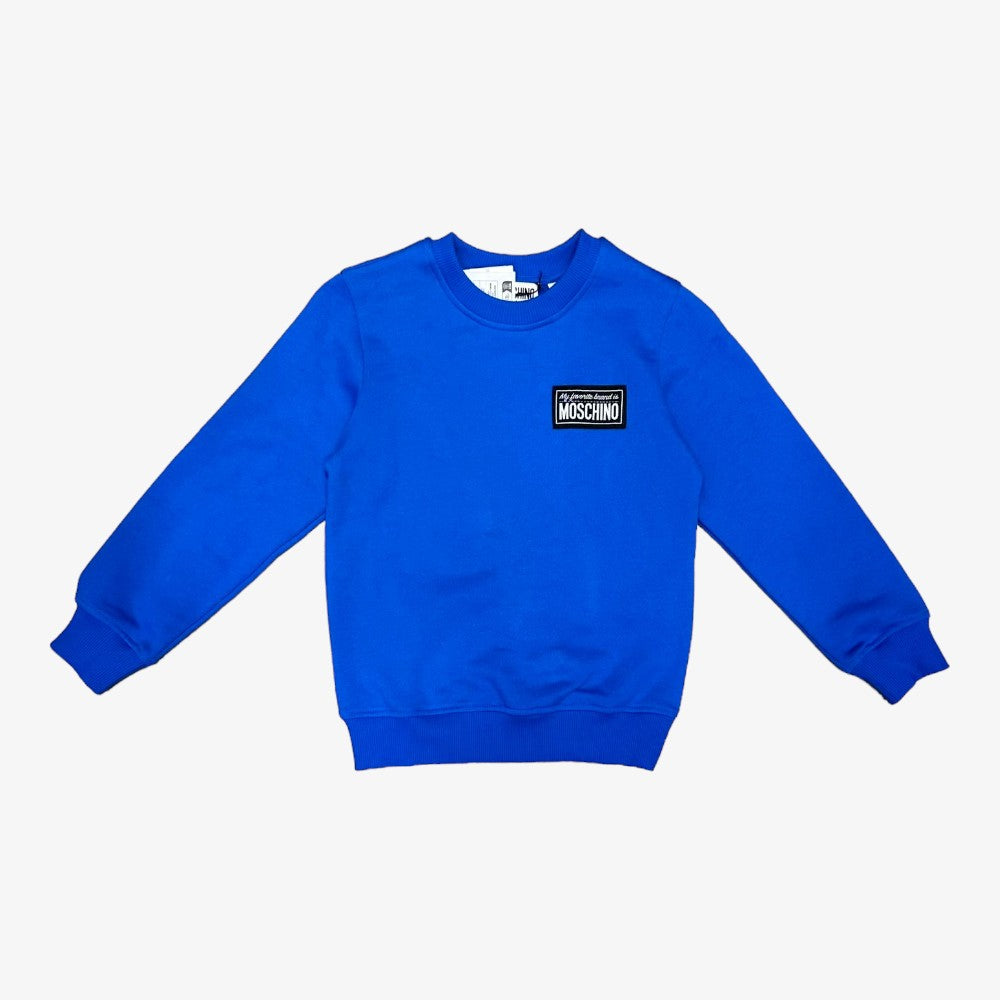 Logo Patch Sweatshirt - Sky Diver