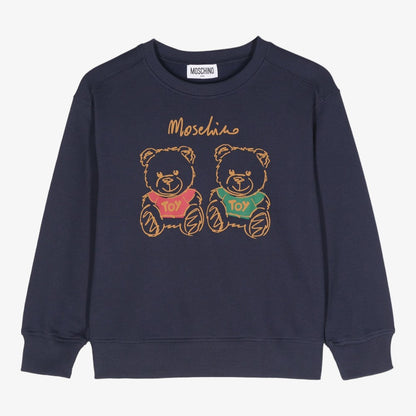 Bear Sweatshirt - Blue Navy