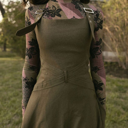 Buckle Jumper - Olive