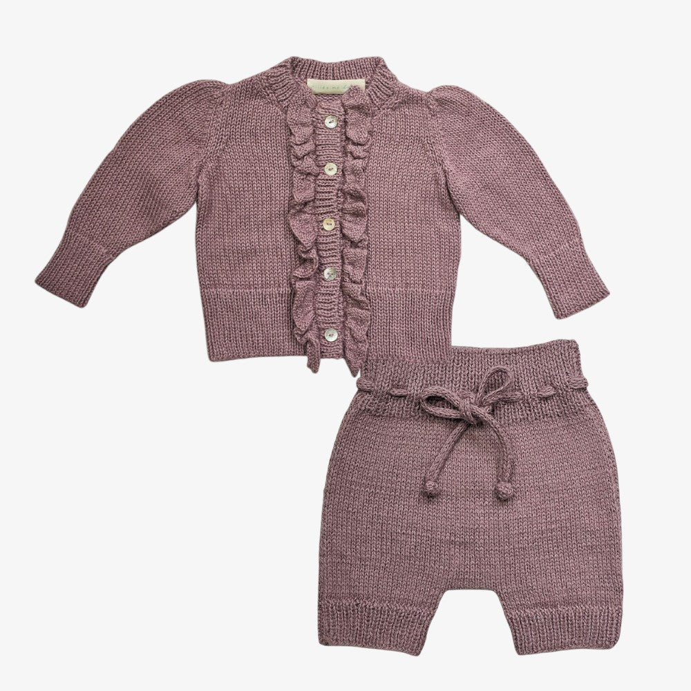 Vivienne Cardigan And Bloomer - Periwinkle