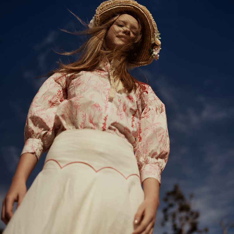 Floral Shirt - Pink