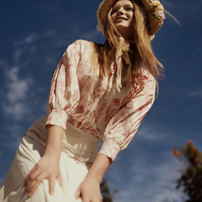 Floral Shirt - Pink