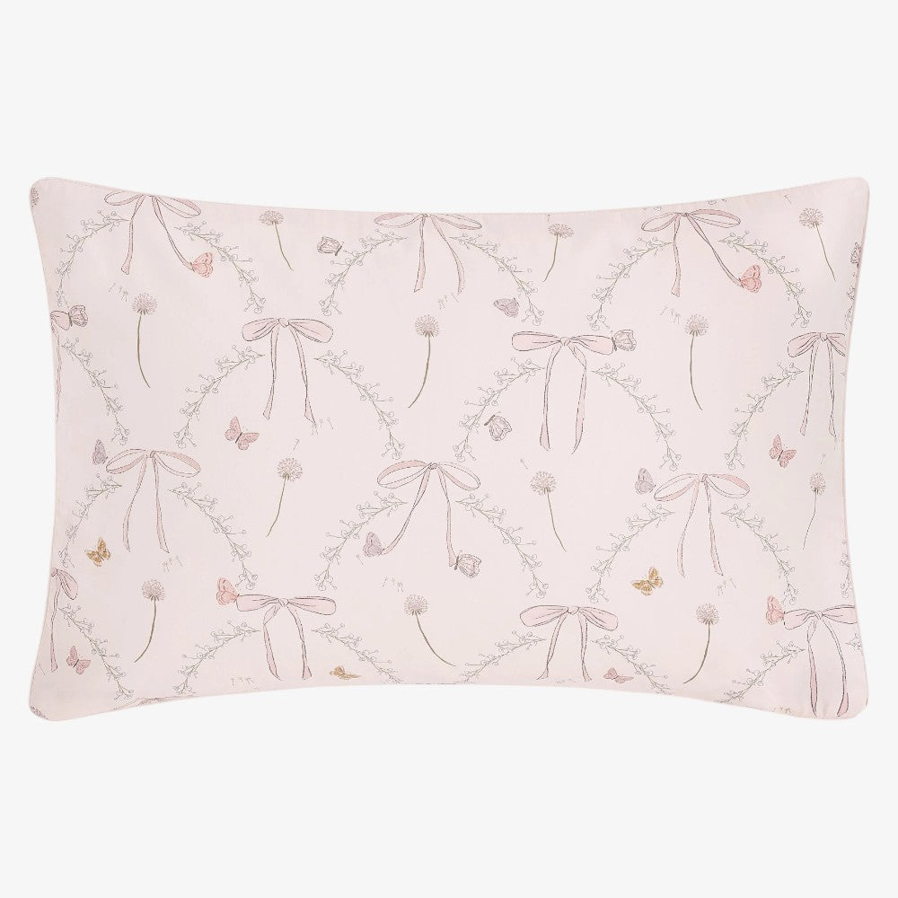 Toddler Pillowcase - Bows+butterflies