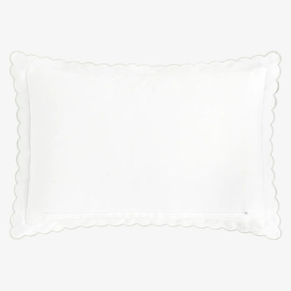 Toddler Pillowcase - Gingham Green