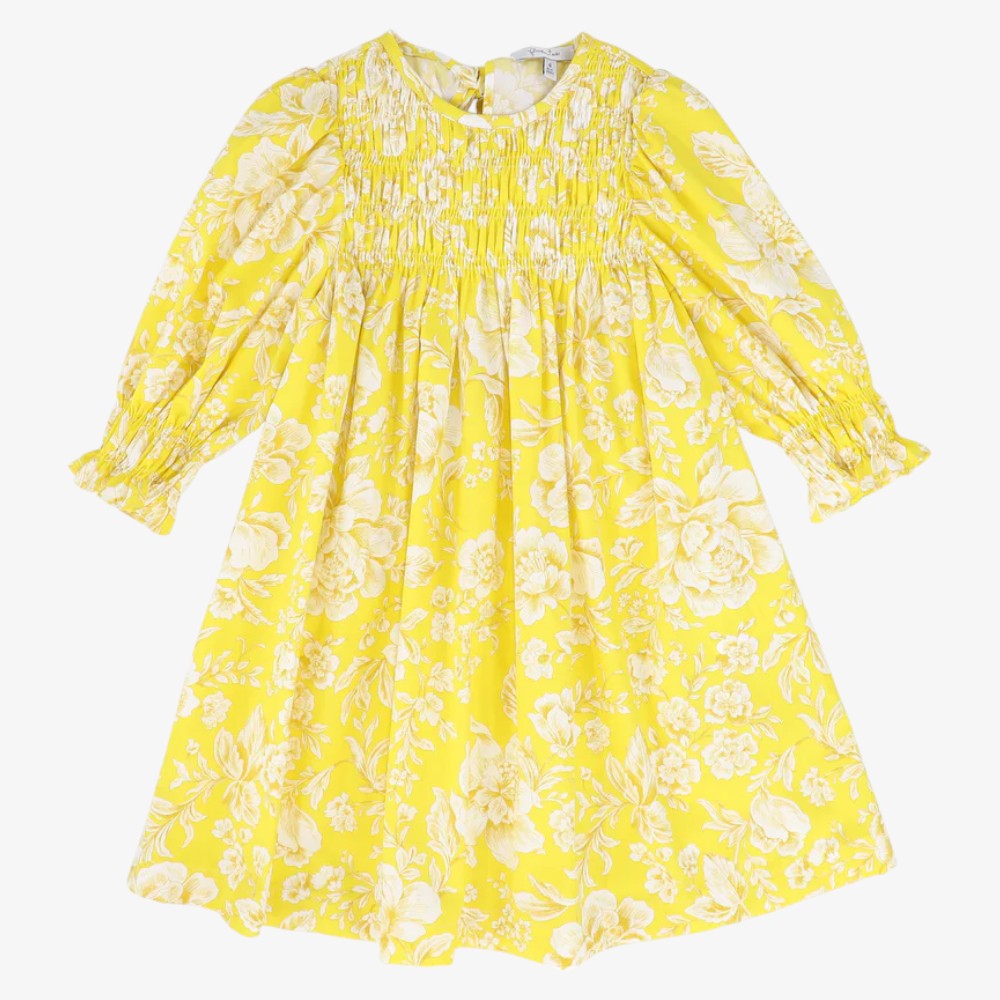 Jasemina Dress - Yellow Cream