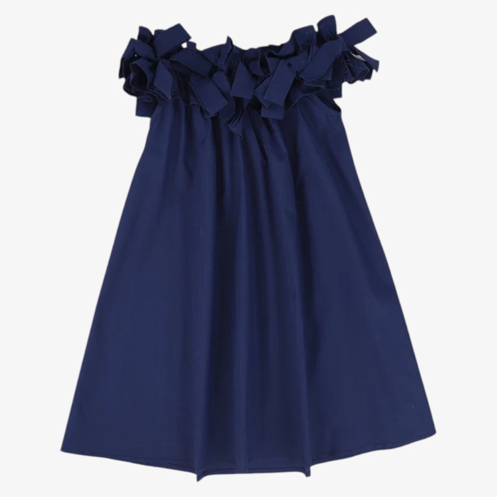 Bow Dress - Blue