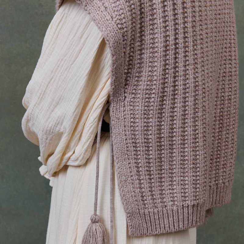 Song Vest - Natural