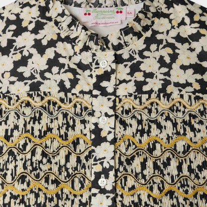 Juliane Dress - Black Floral