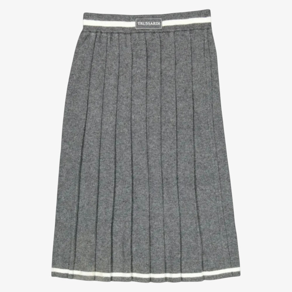 Knit Skirt - Grey