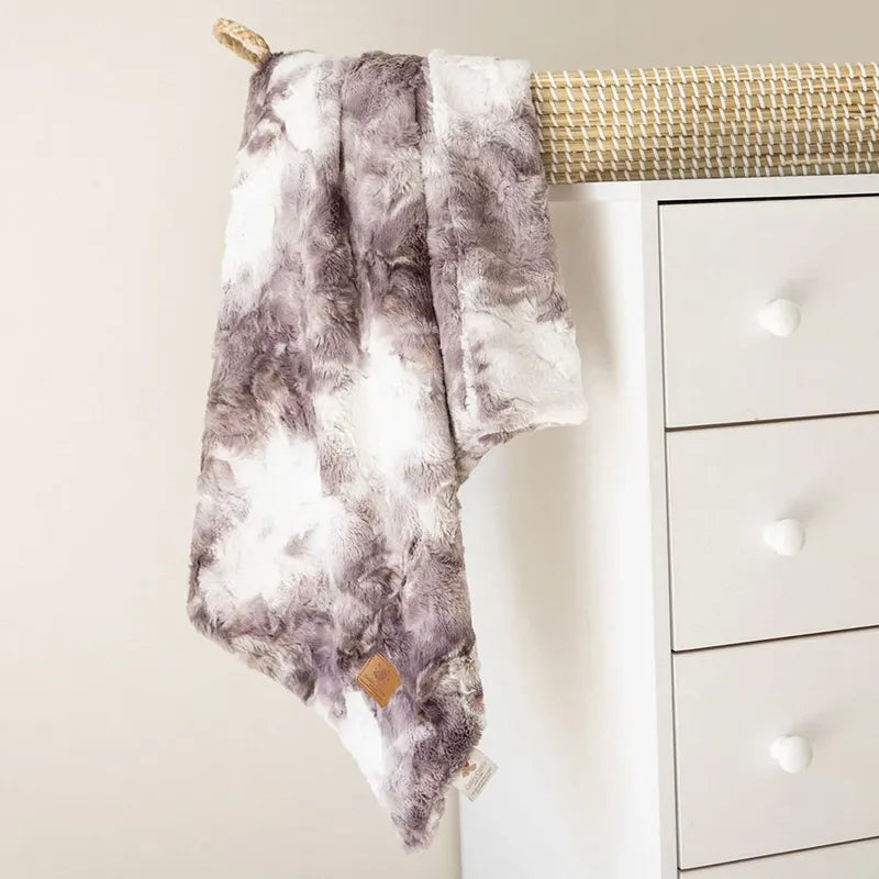 Tie Dye Blanket - Grey