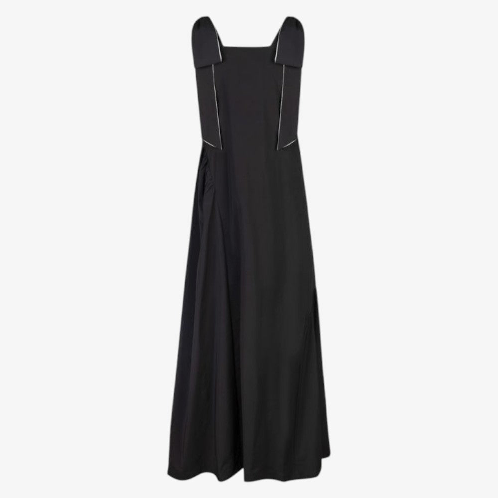 Taffeta Dress - Black