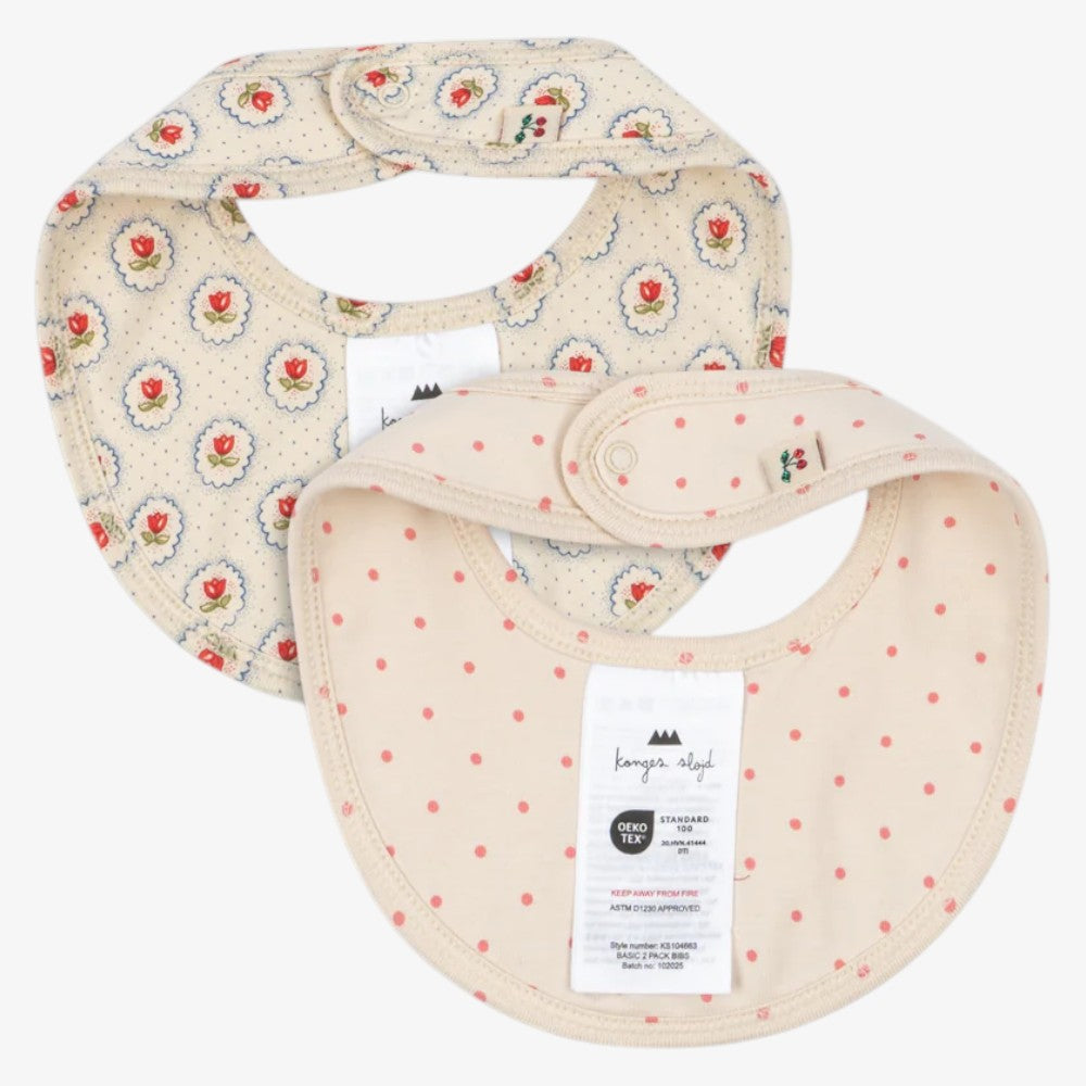 2 Pack Bibs - Dot
