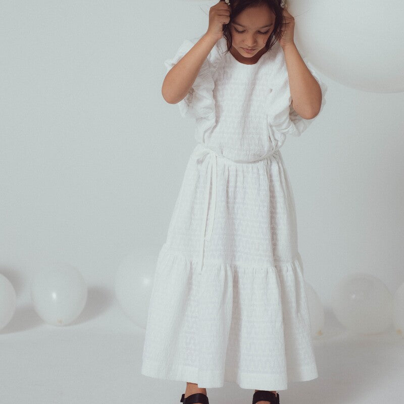 Paige Dress - White