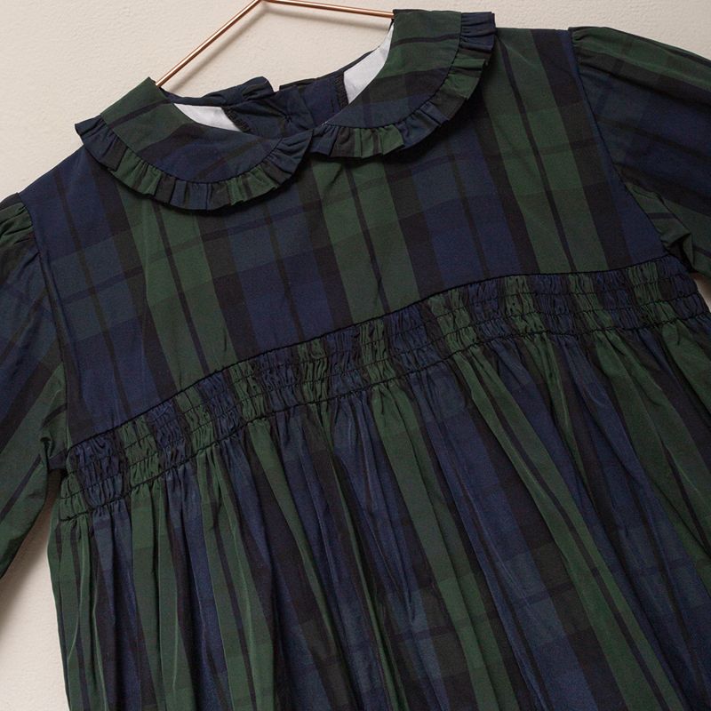 Paola Dress - Plaid