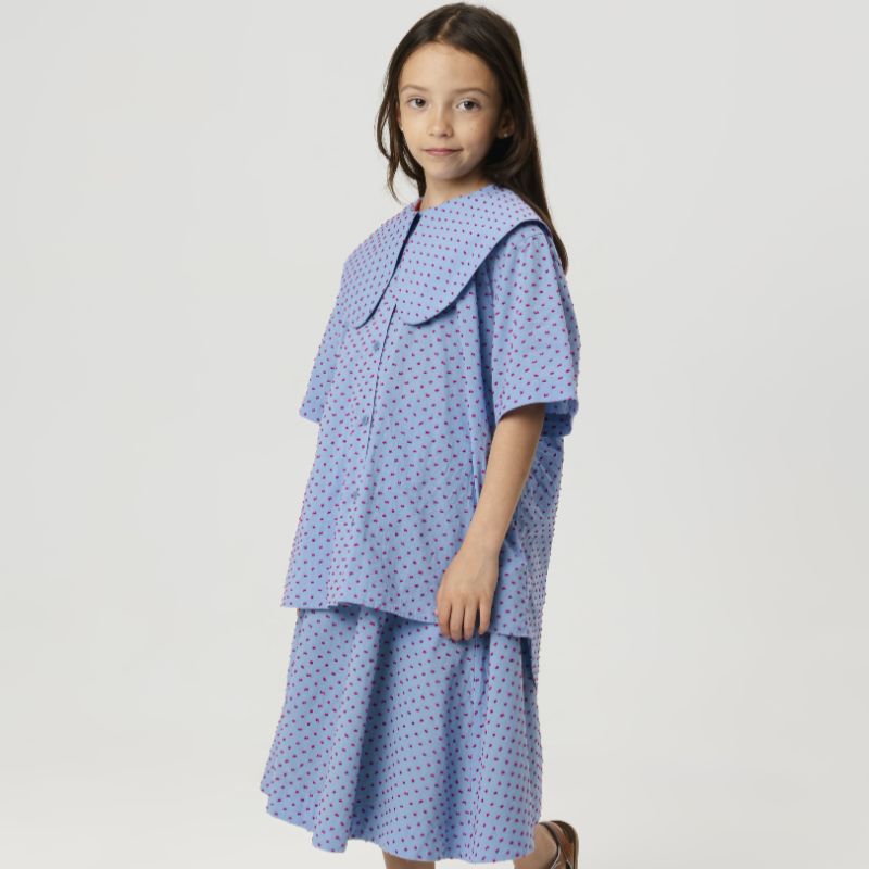 Ruby Freckle Shirt - Blue