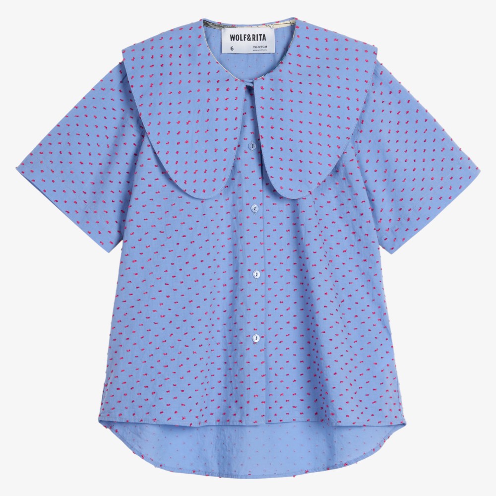 Ruby Freckle Shirt - Blue