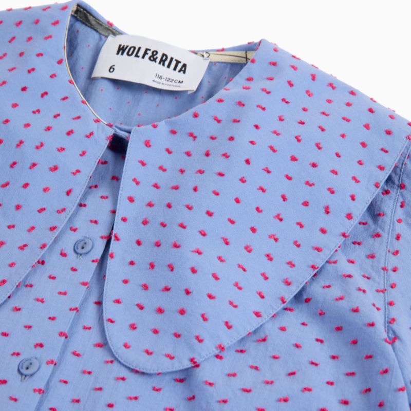 Ruby Freckle Shirt - Blue