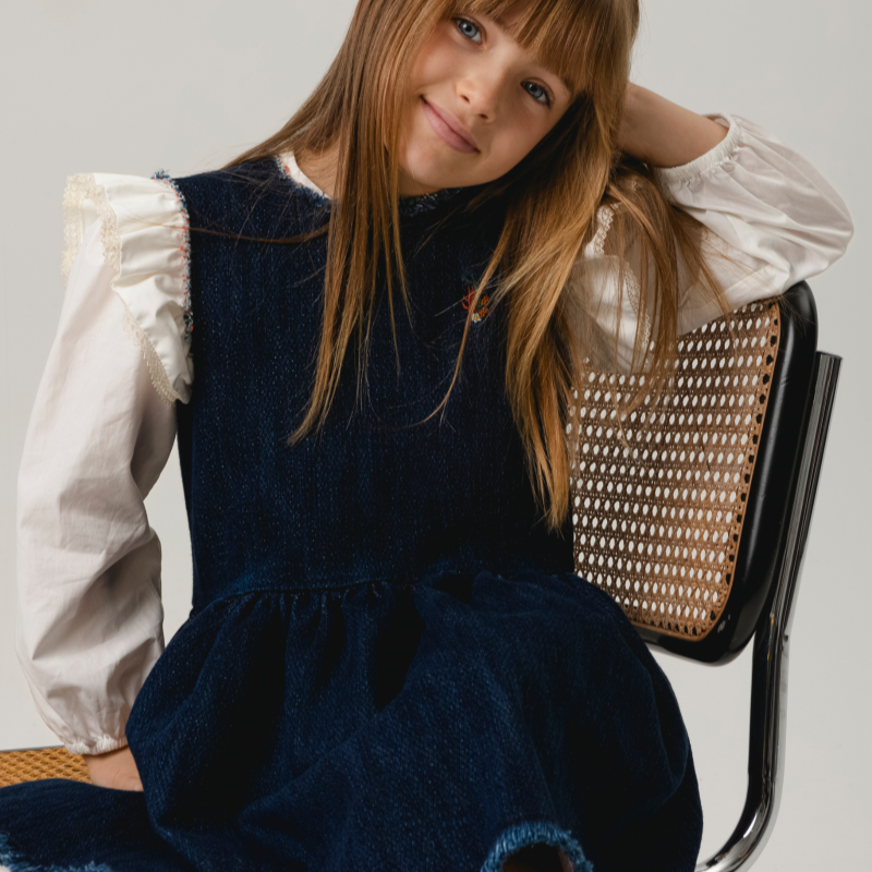 Adriana Dress - Blue