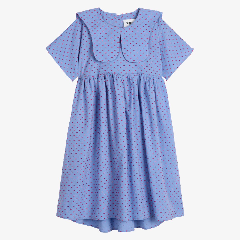 Ruby Freckle Dress - Blue