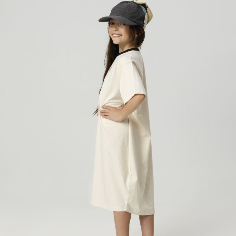 Anabela Dress - Cream