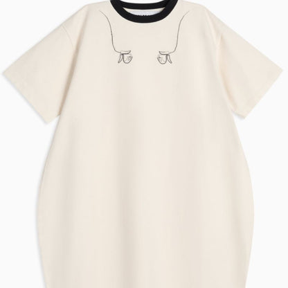 Anabela Dress - Cream