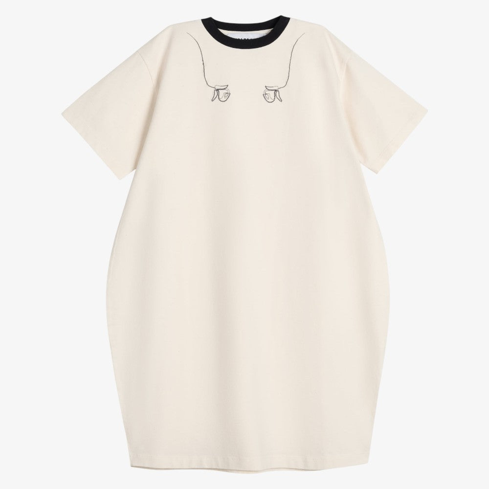 Anabela Dress - Cream