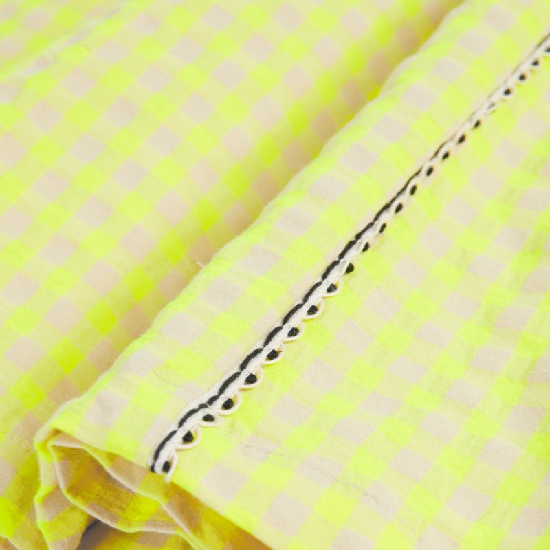 Luciana Skirt - Yellow Checks