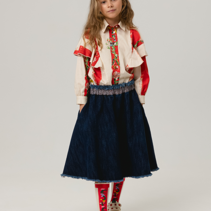 Angela Skirt - Blue