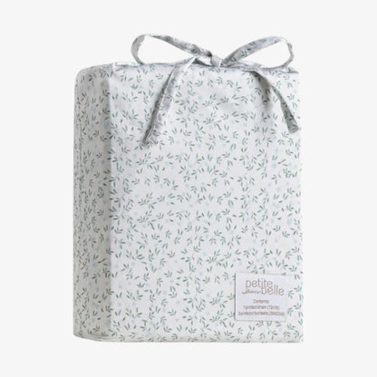Enchanted Crib Sheet Set - Dusty Blue