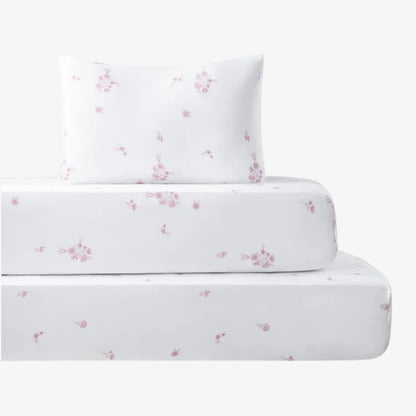 Dreams Crib Sheet Set - Petal