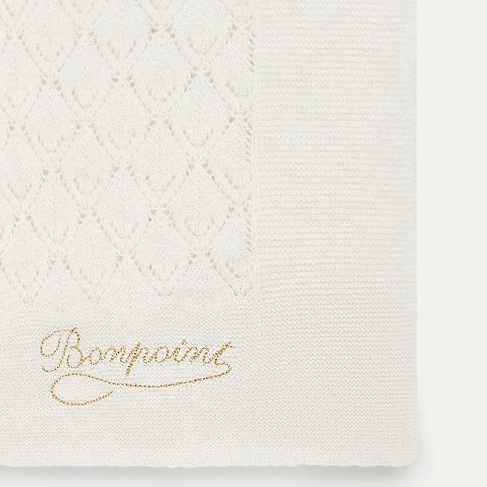Bonpoint Blanket - White